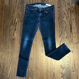 Dark wash rag & bone jeans